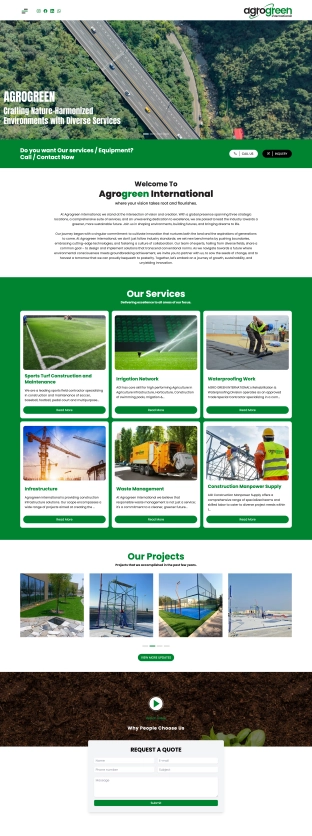 Agro Green project preview