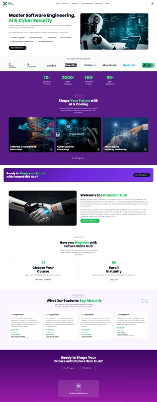 Future Skills Hub project preview