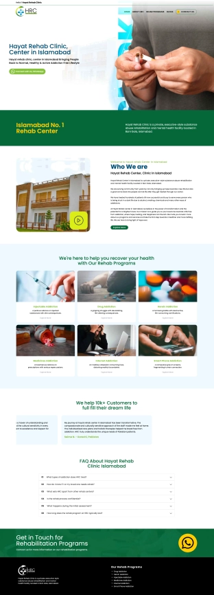 Hayat Rahab Clinic project preview