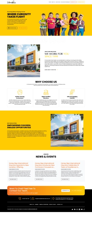 Honey Bees International School project preview