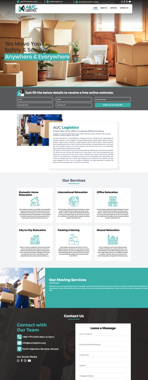 AUC Logistics project preview