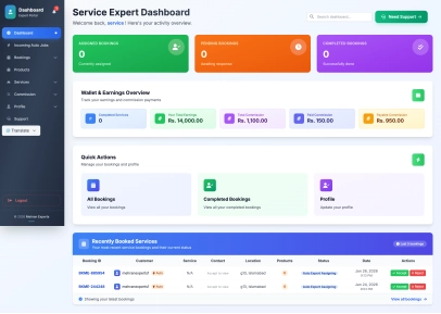 Mehran Expert Service Portal project preview