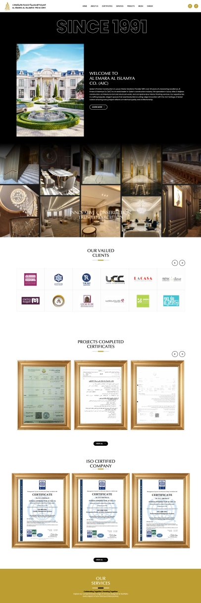 Al Emara Al Islamya Co. (AIC) project preview